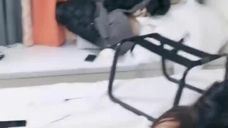 SM调教性瘾小母狗