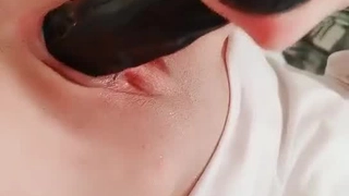 绝顶木瓜奶骚母狗初次调教
